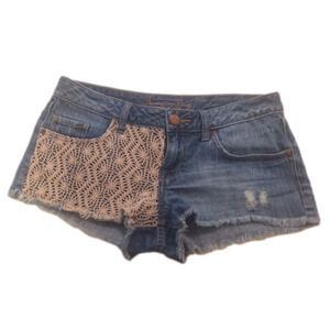 DENIM CROCHET SHORTS ✨✨✨
